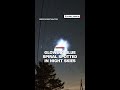 Glowing blue spiral spotted across night skies over Europe