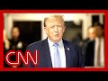 Trump speaks to reporters after first full week of hush money trial wraps