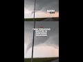 Twin tornadoes spotted in northern Oklahoma