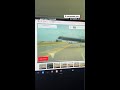 Car dashcam captures near-collision with US Air Force plane