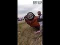 Dramatic moment of police rescuing infant trapped underneath car