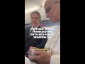 Pope Leo celebrates Thanksgiving with mid-flight pumpkin pie