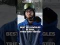 The best ski goggles of 2026