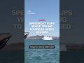 Speedboat flips while trying to break speed record
