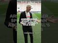 Arsène Wenger speaks to CNN about Arsenal’s title hopes