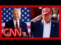 New CNN poll shows where Trump and Biden stand in race for president