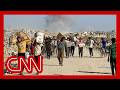 Palestinian officials: one dead, 48 hurt in chaotic aid drop