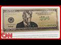 Trump's face on a 0 bill?