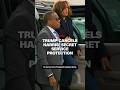 Trump cancels Harris’ Secret Service protection