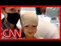 5-year-old brain cancer warrior tells Anderson Cooper about her experience