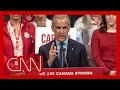 Hear Mark Carney’s message to Trump after stunning election win