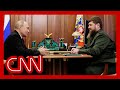 Russia sends message in new video of Putin and warlord